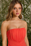 Vestido Longo Isa Coral Capri Fabulous Agilita