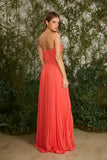 Vestido Longo Isa Coral Capri Fabulous Agilita