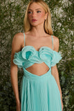 Vestido Longo Isabela Azul Sardenha Fabulous Agilita