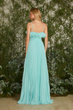 Vestido Longo Isabela Azul Sardenha Fabulous Agilita