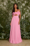 Vestido Longo Isabela Rosa Bubble Fabulous Agilita