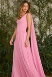 Vestido Longo Izabel Rosa Bubble Fabulous Agilita