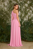 Vestido Longo Izabel Rosa Bubble Fabulous Agilita