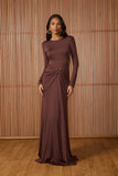 Vestido Longo Joan Coffee Fabulous Agilita
