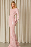 Vestido Longo Lindsay Rosê Fabulous Agilita