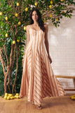 Vestido Longo Listra Paradiso Nutella Litt