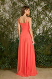 Vestido Longo Lizie Coral Capri Fabulous Agilita