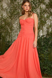 Vestido Longo Lizie Coral Capri Fabulous Agilita