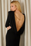 Vestido Longo Lu Preto Fabulous Agilita