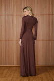 Vestido Longo Mabel Coffee Fabulous Agilita