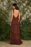Vestido Longo Marina Coffee Fabulous Agilita
