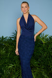 Vestido Longo Mila Navy Fabulous Agilita