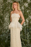 Vestido Longo Paula Vicente Creme Fabulous Agilita