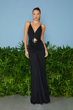 Vestido Longo Samara Preto Fabulous Agilita