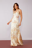 Vestido Longo Sleep Estampa Floral Alquimia Litt