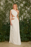 Vestido Longo Thassia Naves Off White Fabulous Agilita