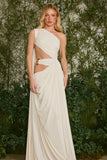 Vestido Longo Thassia Naves Off White Fabulous Agilita