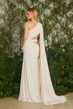 Vestido Longo Thassia Naves Off White Fabulous Agilita