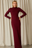 Vestido Longo Zoe Dark Red Fabulous Agilita