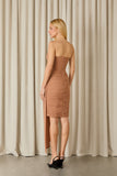 Vestido Longuete Giuliana Camel Fabulous Agilita