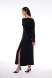 Vestido Maxi Gola Franzida Cinto Alphorria