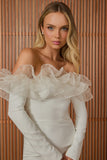 Vestido Midi Antonella Off White Fabulous Agilita