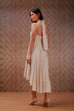 Vestido Midi Bordado Verona Mullet Marzipan Litt