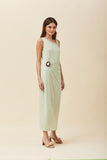 Vestido Midi Fluity Menta Voar