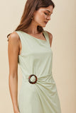 Vestido Midi Fluity Menta Voar