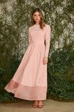 Vestido Midi Hilary Rosa Palm Beach Fabulous Agilita