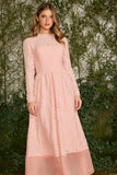 Vestido Midi Hilary Rosa Palm Beach Fabulous Agilita