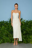 Vestido Midi Lais Off White Fabulous Agilita