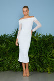 Vestido Midi Lola Branco Fabulous Agilita
