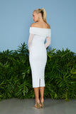 Vestido Midi Lola Branco Fabulous Agilita