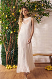 Vestido Midi Renda Verona Off White Litt
