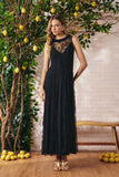 Vestido Midi Renda Verona Preto Litt