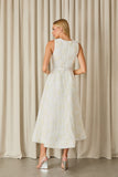Vestido Midi Romana Off White Fabulous Agilita
