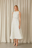 Vestido Midi Romana Off White Fabulous Agilita