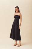 Vestido Midi TQC Malha King Preto Voar