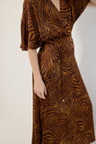 Vestido Midi Transpasse Siena Lucidez