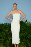 Vestido Midi Yolanda Off White Fabulous Agilita