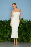 Vestido Midi Yolanda Off White Fabulous Agilita